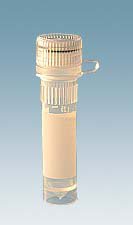 Picture of Microcentrifuge Tube Conical Bottom, Skirted Plain 10.8 X 46 mm 2 mL Without Color Coding Screw Cap Polypropylene Tube72.694.106