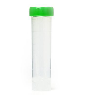 Picture of Centrifuge Tube Conical Bottom, Skirted Plain 50 mL Without Color Coding Screw Cap Polypropylene TubeLX4103
