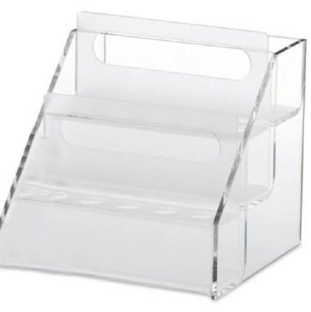 Picture of Step Shelf 6-1/4 X 6-1/2 X 6-1/2 Inch For use with Reagent Vial Rack7886