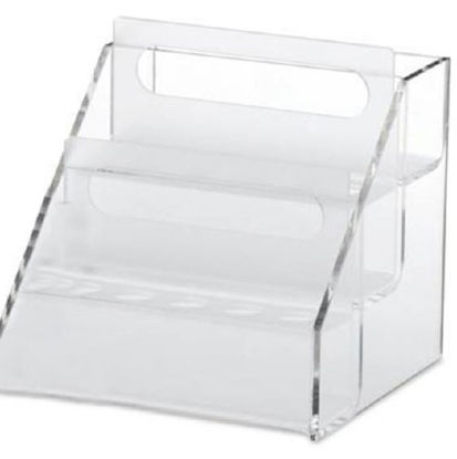 Picture of Step Shelf 6-1/4 X 6-1/2 X 6-1/2 Inch For use with Reagent Vial Rack7886