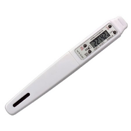 Picture of Pocket Thermometer / Hygrometer Fahrenheit / Celsius 32° to 120°F (0° to 50°C) Internal Sensor Handheld Battery OperatedACC9237TH