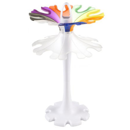 Picture of Carousel Pipette Stand Universal, 6-1/5 X 9 X 16-1/8 Inch, Assorted Colors For Securely Holding all Brands of Pipettes120499