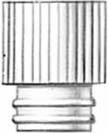 Picture of Push Cap Low Density Polyethylene, 1000/Bag Fits 75 X 12 mm, 75 X 11.5 mm and 55 X 12 mm Centrifuge Tubes65.809.001