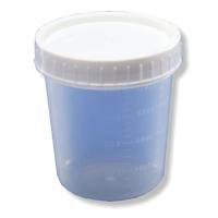 Picture of Specimen Container Precision™ Plastic 354 mL (12 oz.) Screw Cap Unprinted Sterile14999