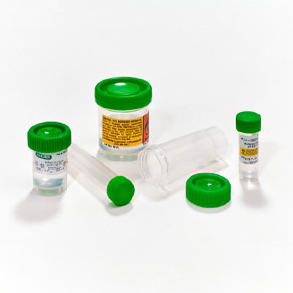 Picture of Prefilled Formalin Container Histoware™ Polypropylene 10 mL Fill in 20 mL (0.67 oz.) Screw Cap Warning Label NonSterile308-1103-G8K