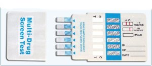 Picture of Drugs of Abuse Test iScreen® 6-Drug Panel AMP, COC, mAMP/MET, OPI, OXY, THC Urine Sample 25 TestsDOA-164-551