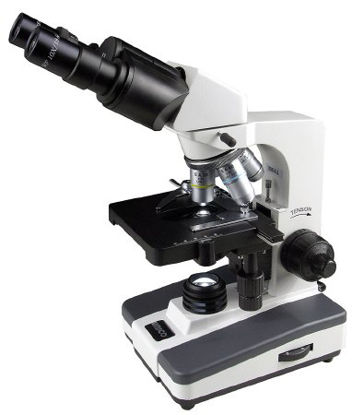 Picture of M250 Series Basic Laboratory Microscope Binocular Head 4X, 10X, 40X, 100X (Oil) 220V Mechanical StageM250