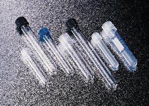 Picture of Falcon® Test Tube Round Bottom Plain 12 X 75 mm 5 mL Without Color Coding Snap Cap Polystyrene Tube60819-310