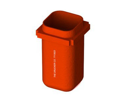 Picture of Tube Carrier 100 mm, Orange, 4-Place For 755, 755V, and 755VES Centrifuge7713023