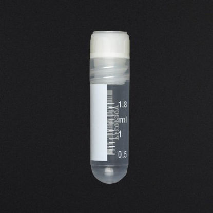 Picture of CryoClear™ Cryogenic Tube Round Bottom Plain 12.5 X 47.2 mm 2 mL Without Color Coding Screw Cap Polypropylene Tube3003