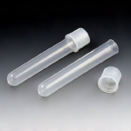 Picture of Test Tube Round Bottom Plain 12 X 75 mm 5 mL Without Color Coding Without Closure Polypropylene Tube110406