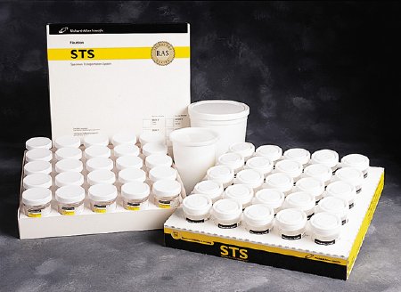 Picture of Prefilled Formalin Container Richard-Allan Scientific™ STS™ Signature Series Bio-Tite™ Polystyrene 60 mL Fill in 90 mL (3 oz.) Screw Cap Warning Label / Patient Information NonSterile53901