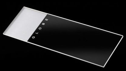 Picture of Microscope Slide 1304 Series 25 X 75 X 1 mm Blue Frosted End1304B