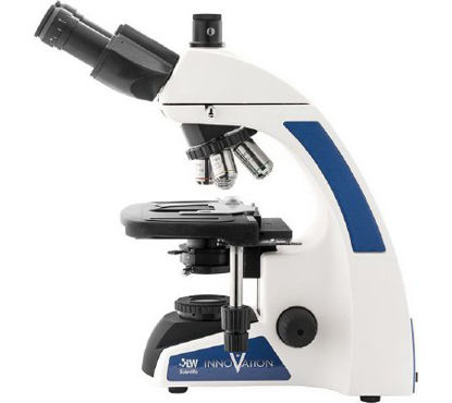 Picture of Innovation Series Biological Microscope Siedentopf Type Trinocular Head Infinity Plan 4X, 10X, 40X, 100X 90 to 240V, 50/60Hz Mechanical StageINM-T05A-IPL3
