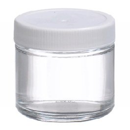 Picture of Sample Jar Straight Sided / Wide Mouth Soda-lime Glass / Polypropylene Closure 2 oz.W216903