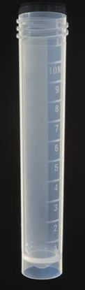 Picture of Axygen™ Transport Tube Conical Bottom, Skirted Plain 10 mL Blue Screw Cap Polypropylene Tube14222562