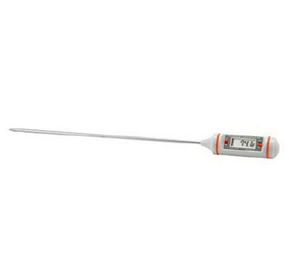 Picture of Long-Stem Thermometer Traceable® Fahrenheit / Celsius -58° to 302°F (-50° to 150°C) Stainless Steel Probe Battery Operated90225-15