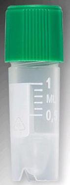 Picture of Storage and Transport Tube Conical Bottom, Skirted Plain 12.3 X 40.7 mm 1.2 mL Without Color Coding Without Closure Polypropylene Tube6050