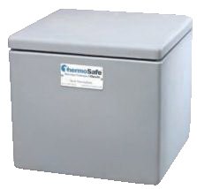 Picture of Dry Ice Storage / Transport Chest ThermoSafe® 13-1/2 X 14-1/16 X 15 Inch Gray Polyethylene 19.8 Liter Capacity (50 lbs. Dry Ice)304