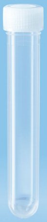 Picture of Centrifuge Tube Round Bottom Plain 13 X 82 mm 7 mL Without Color Coding Screw Cap Polypropylene Tube60.550.049