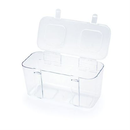 Picture of Modular Phlebotomy Box 4-1/4 X 4-1/2 X 8 Inch, Medium, Clear For use with the Modular Phlebotomy Tray (ML35117)ML35119