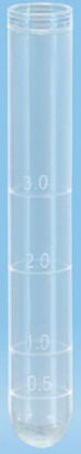 Picture of Test Tube Round Bottom Plain 12 X 75 mm 5 mL Without Color Coding Snap Cap Polypropylene Tube55.526.045
