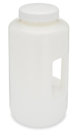 Picture of Laboratory Bottle Diamond RealSeal™ Square / Wide Mouth HDPE / Polypropylene Closure 4 Liter7174000