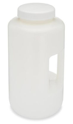 Picture of Laboratory Bottle Diamond RealSeal™ Square / Wide Mouth HDPE / Polypropylene Closure 4 Liter7174000