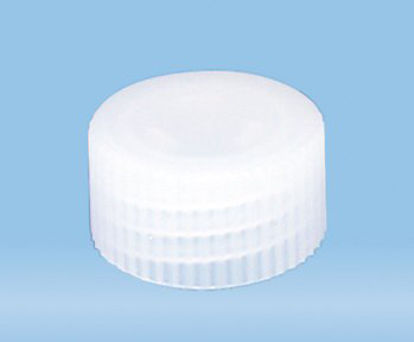 Picture of Screw Cap 13 mm dia., Natural For S-Monovette® and 13 X 92 mm False Bottom Tube65.728