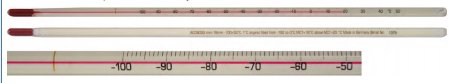 Picture of Liquid-in-Glass Thermometer Celsius -35° to 50°C Total ImmersionACC609S