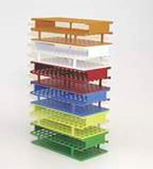 Picture of Test Tube Rack Nalgene™ Unwire™ 24 Place 30 mm Tube SIze White1480930
