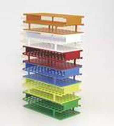 Picture of Test Tube Rack Nalgene™ Unwire™ 24 Place 30 mm Tube SIze White1480930