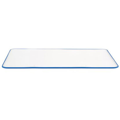 Picture of Lab Mat White / Blue, Reusable, Reversible, 1 X 14 X 23-1/2 Inch For Helping to keep Benchtops Clean and Safe from Stains, Spills and Wear120599