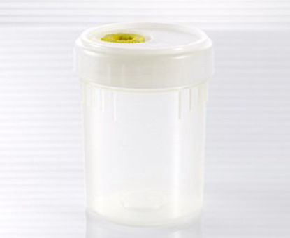Picture of Urine Specimen Container Polyethylene 100 mL (3.4 oz.) Screw Cap Unprinted Sterile724300