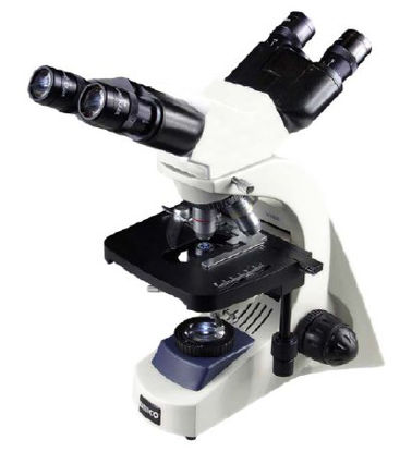 Picture of IP750 Series Teaching Microscope Dual Binocular Head 4X / 10X / 40XR / 100XR Mechanical StageIP758