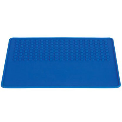 Picture of Workstation Lab Mat Blue, 1/8 X 12 X 15 Inch For Helping to keep Benchtops Clean and Safe from Stains, Spills and Wear120747