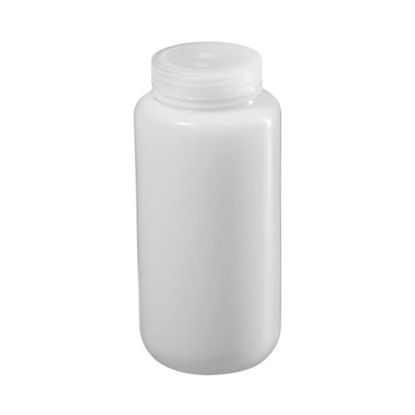 Picture of General Purpose Bottle Nalgene™ Fluorinated / Wide Mouth HDPE 1,000 mL (32 oz.)2197-0032