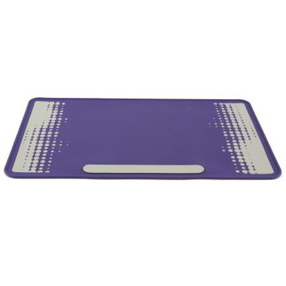 Picture of Lab Mat Purple / Gray, Reusable, Reversible, 1 X 14 X 23-1/2 Inch For Helping to keep Benchtops Clean and Safe from Stains, Spills and Wear120507