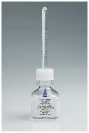 Picture of Liquid-in-Glass Thermometer Fisherbrand™ Enviro-Safe® Celsius 15° to 50°C Partial Immersion Free-standing Does Not Require Power13201464
