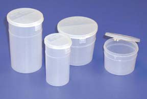 Picture of Specimen Container Corning™ 30 X 84 mm Polypropylene 45 mL (1.5 oz.) Snap-On Lid Unprinted NonSterile1730-2C