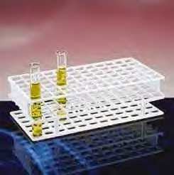 Picture of Test Tube Rack Nalgene™ Unwire™ 72 Place 13 to 16 mm Tube Size White 20 X 10.2 cm1480922