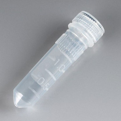 Picture of Microcentrifuge Tube Conical Bottom Plain 2 mL Without Color Coding Screw Cap Polypropylene Tube111730