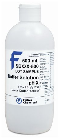 Picture of Acid Buffer pH Buffer Certified pH 2.0 500 mLSB96500