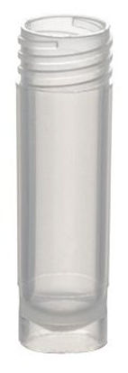 Picture of Storage and Transport Tube Skirted Bottom Plain 12.5 X 49 mm 2 mL Without Color Coding Without Closure Polypropylene TubeT501-2AT