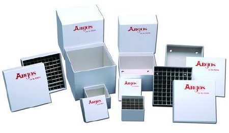 Picture of Cryo Storage Box PolarSafe™ Cardboard, 2 X 5.25 X 5.25 Inch For Mechanical Freezer or Liquid Nitrogen Safe71001-640