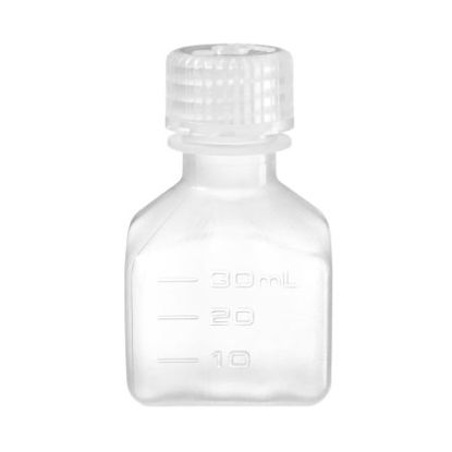 Picture of General Purpose Bottle Nalgene™ Narrow Mouth / Square PPCO / Polypropylene 30 mL (1 oz.)2016-0030