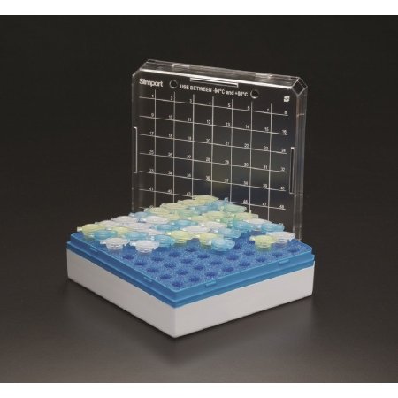 Picture of Microcentrifuge Tube Storage Box Polystyrene / Polyurethane Foam Insert 64 Tube CapacityT330-64