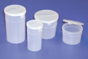 Picture of Lab Storage Container Corning™ Low-Profile Pathology Container Polypropylene 120 mL (4 oz.)0254019