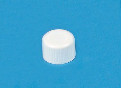 Picture of Bottle Cap Plastic Screw Cap White For Cylinder Plastic Bottles NonSterile10411