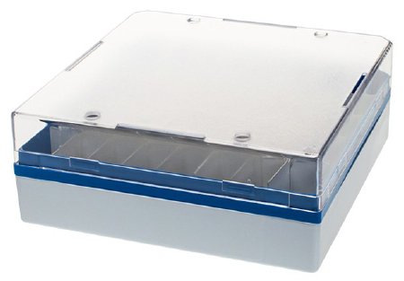 Picture of Cryo Storage Box CryoSette™ 2 X 5-1/4 X 5-1/4 Inch White Polycarbonate 40 Place CapacityM956-40B